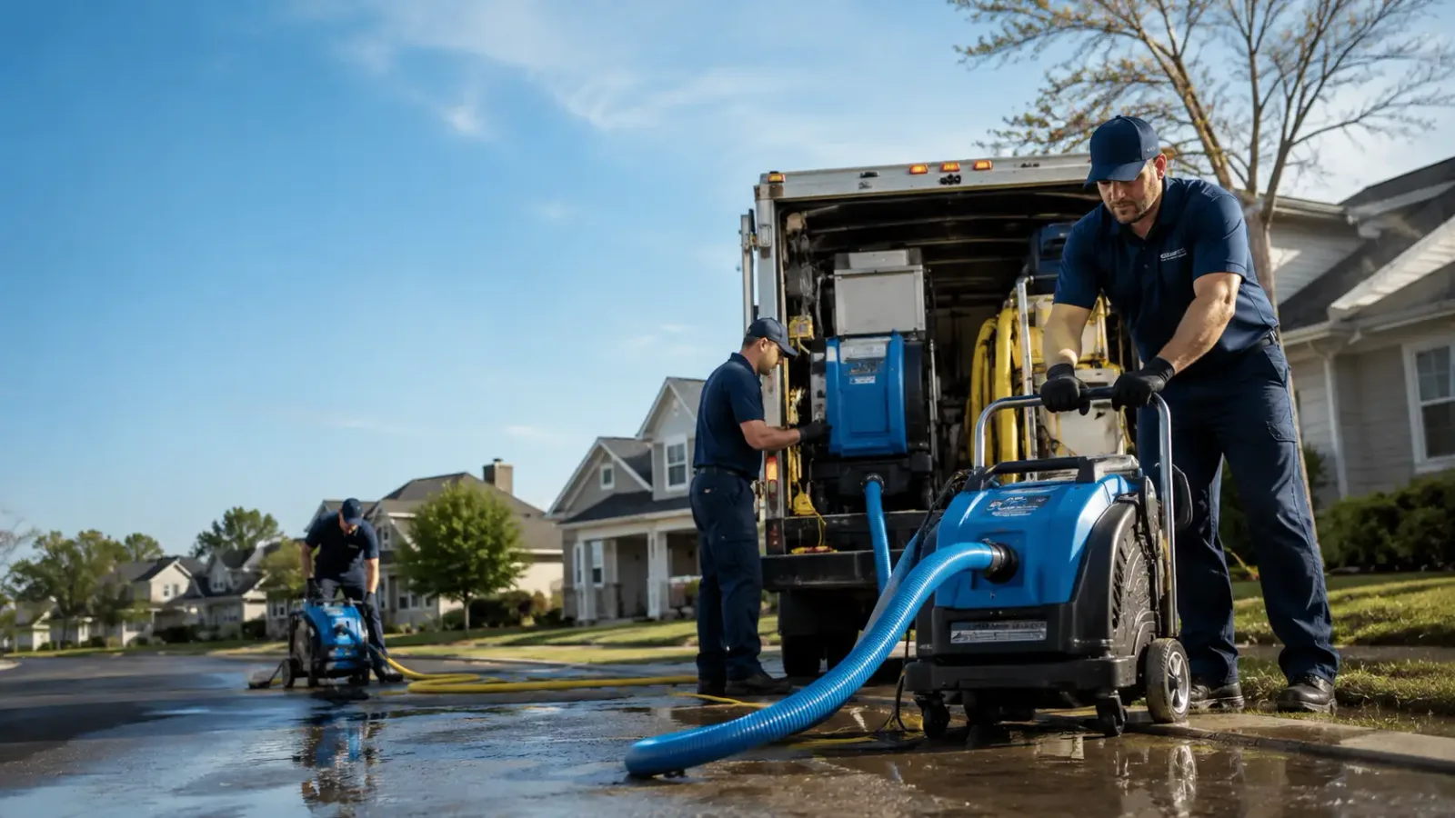 Flood Damage Cleanup in Termo, CA